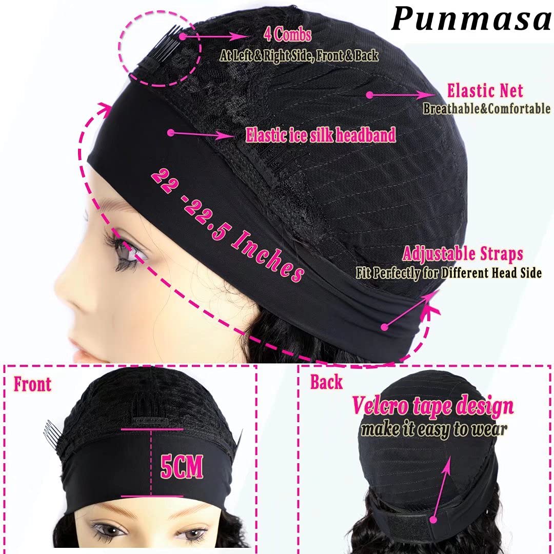No lace front design provides a natural hairline for daily looks.