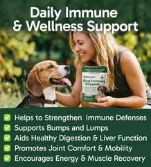 Pup Labs K9 Immune dog meal mix with mushroom powder for digestion