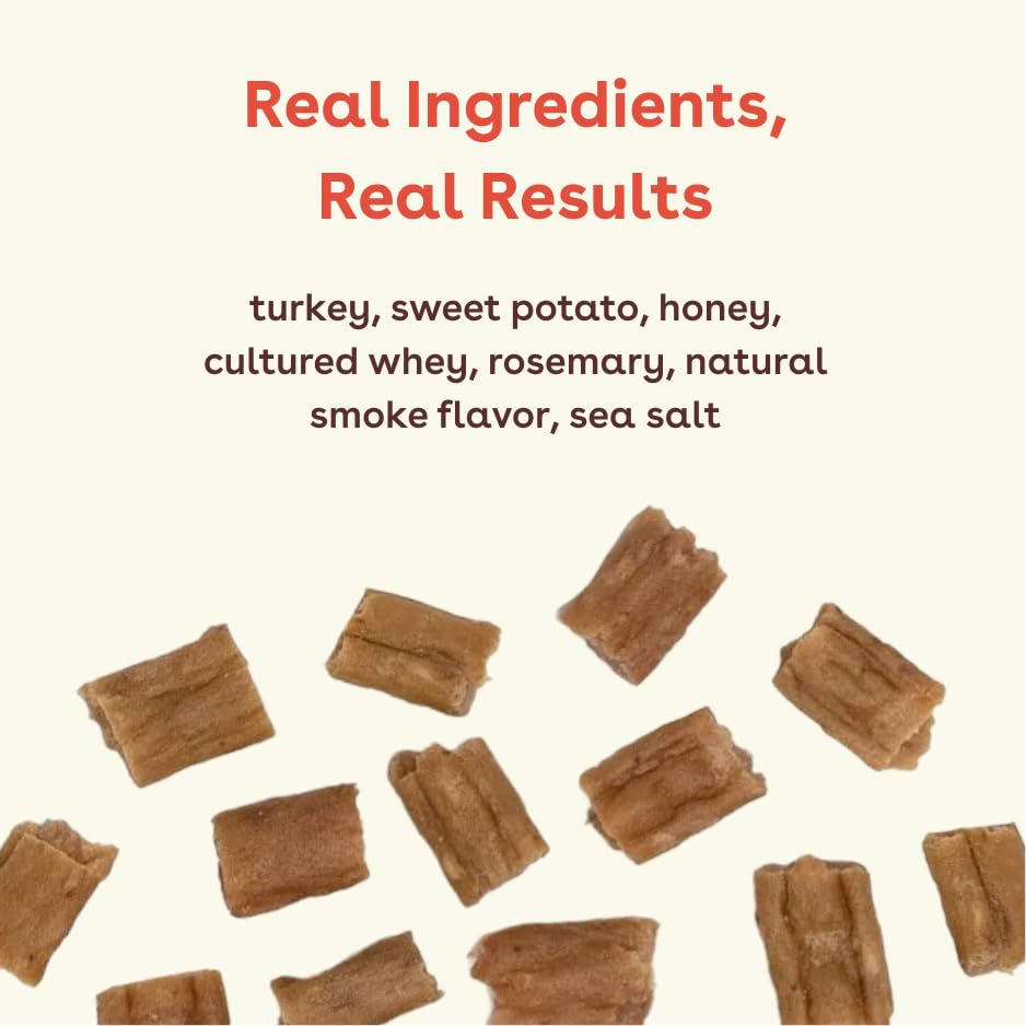 Pupford USA made turkey ingredients label emphasizing clean components