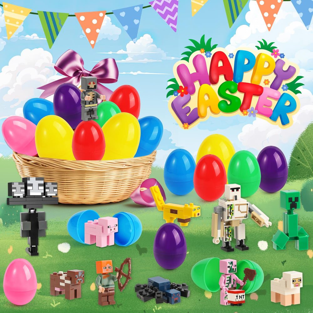 Pupiei unboxing experience reveals mini toys inside each egg.