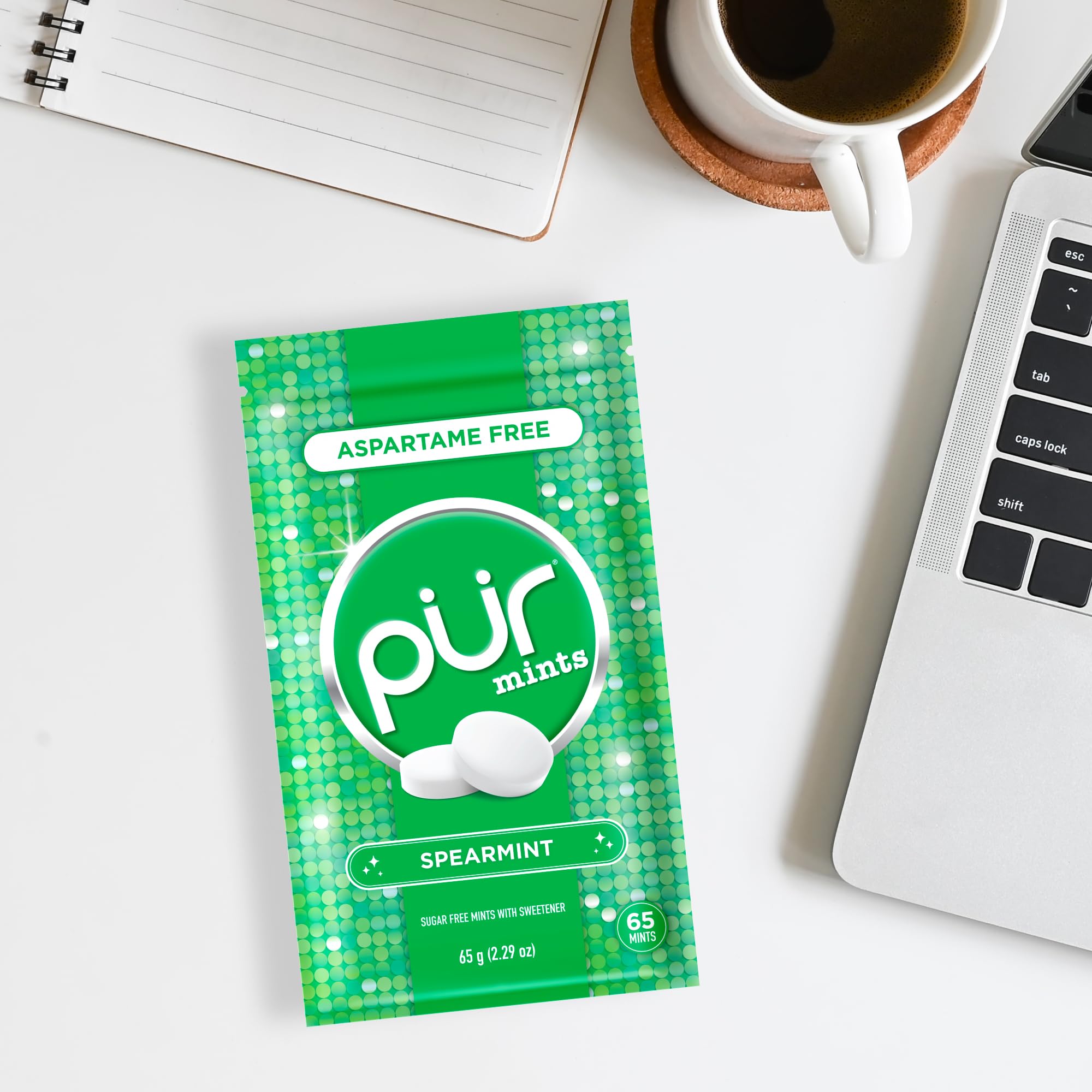 PUR Mints sugar-free mint with natural spearmint aroma