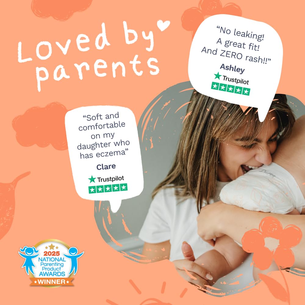 Pura Size N TCF-free diaper supports gentle baby care