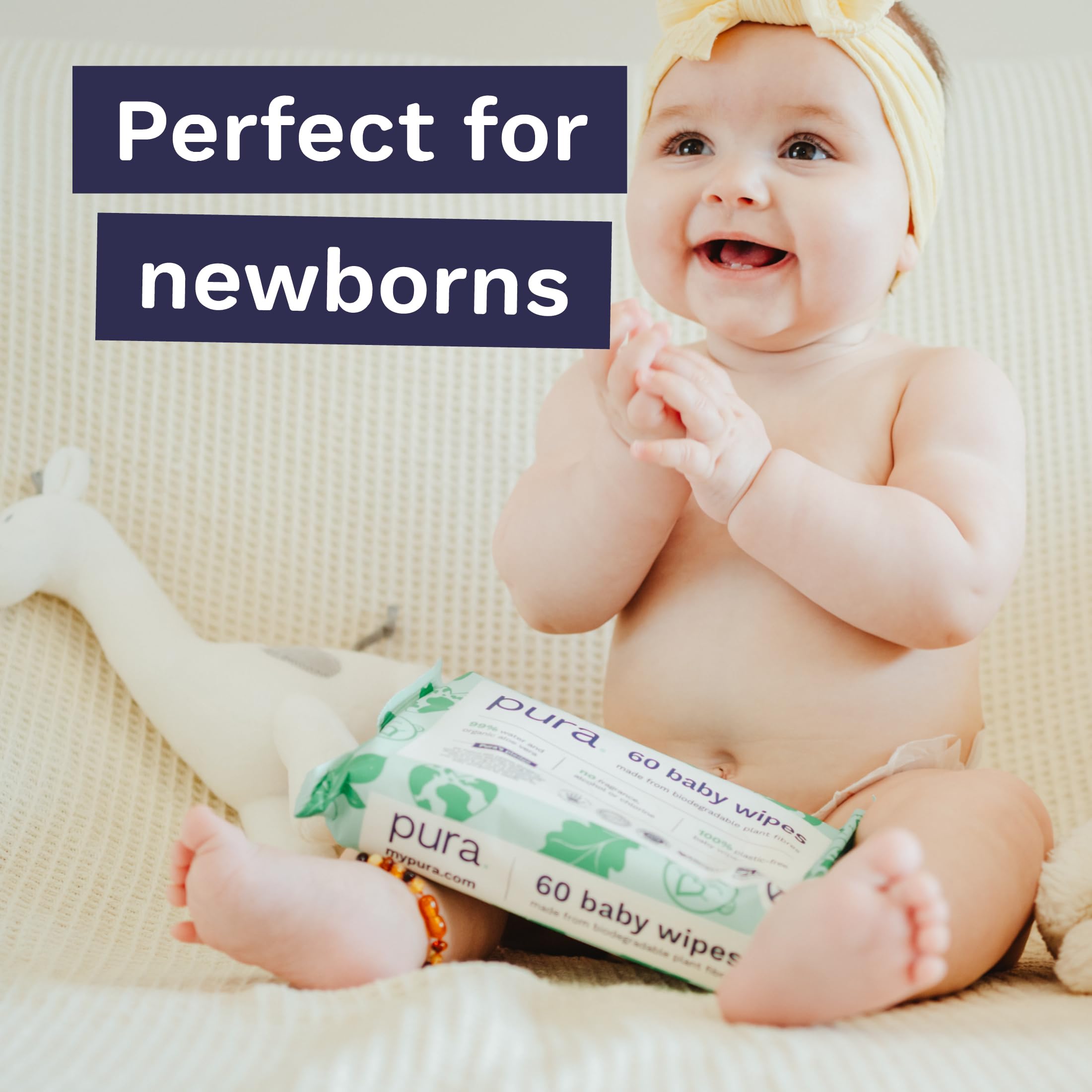 Pura recyclable packaging supports sustainable diaper routines