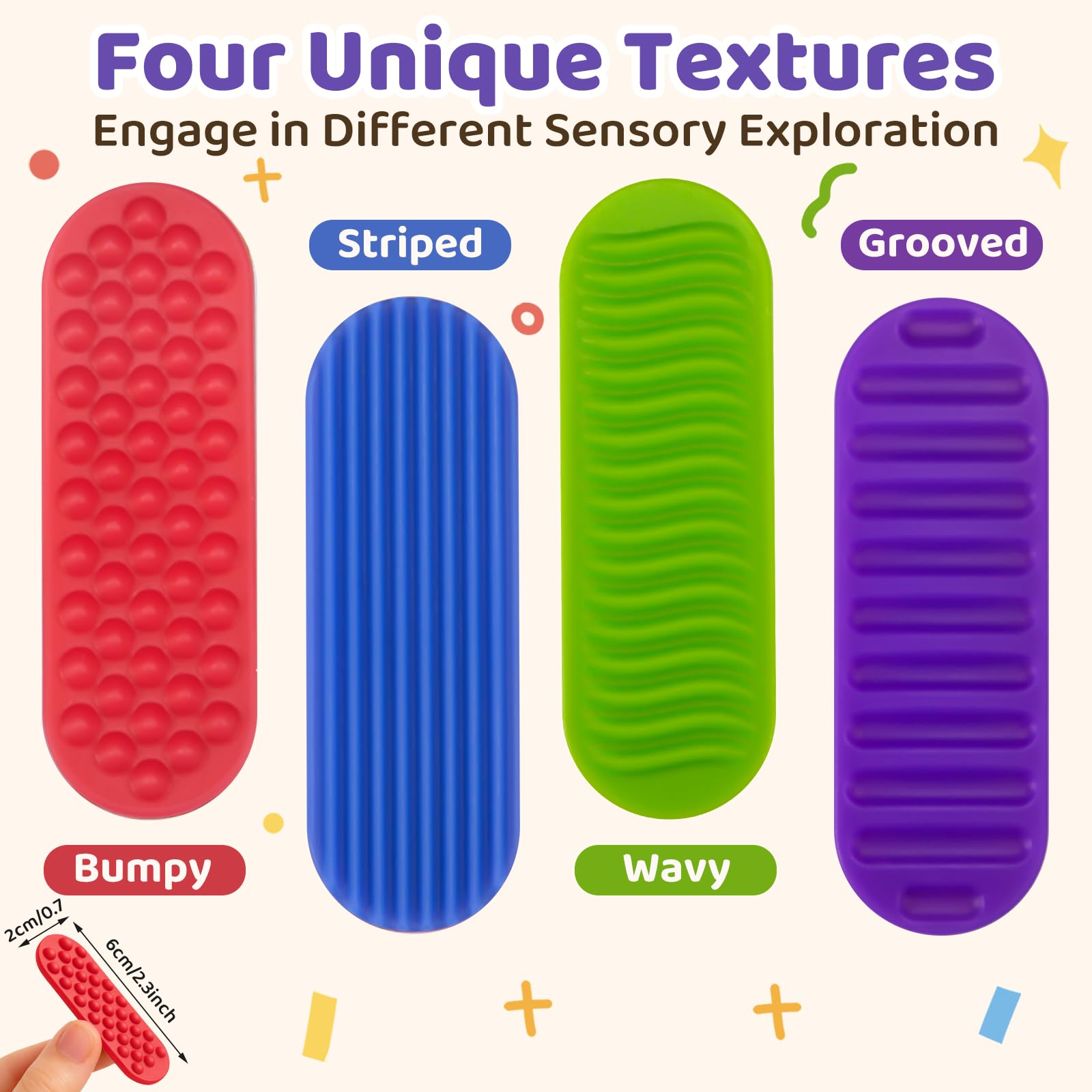 PuraEase strips with strong adhesive stay securely on desks during study.