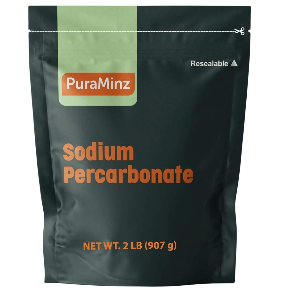PuraMinz Sodium Percarbonate packaging-seal protects potency and moisture.