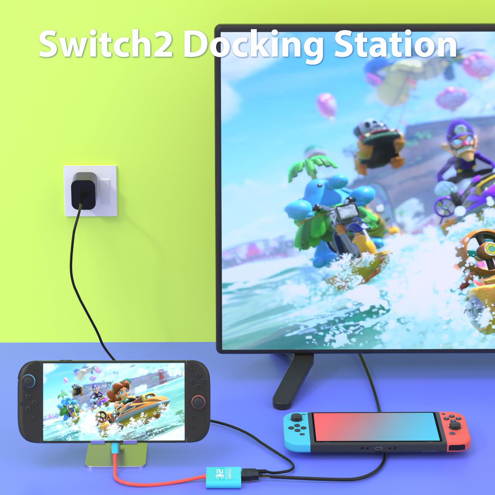 USB 3.0 port on PURBHE dock for wired controllers and accessories