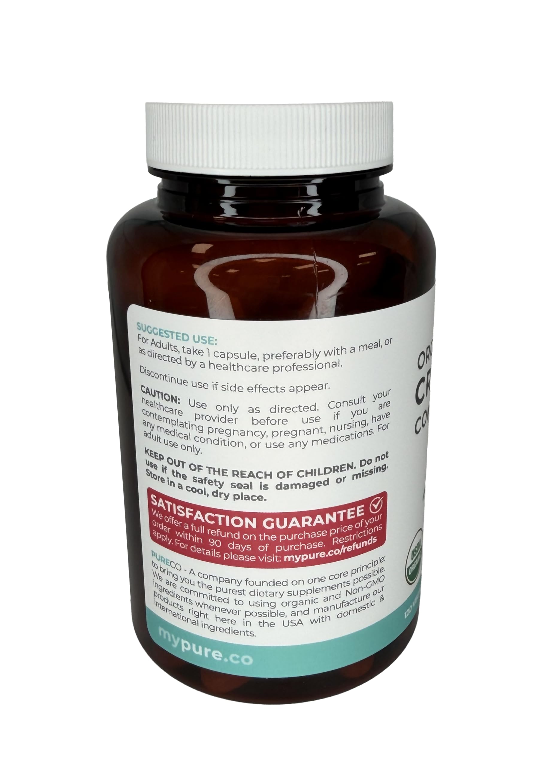Daily use scene with Pure Co Cranberry Pills in routine