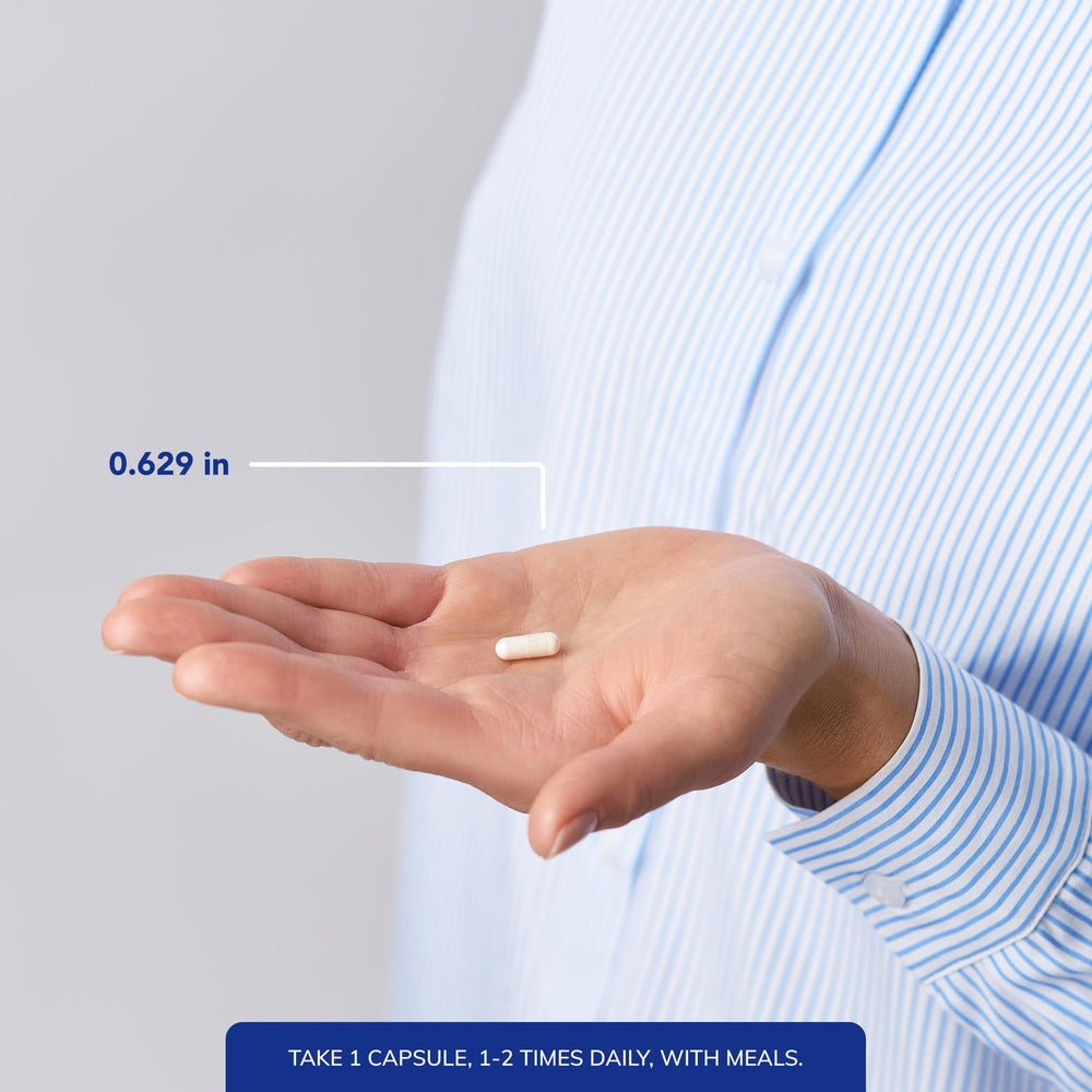 Pure Encapsulations B12 Folate bottle with glass ready to take