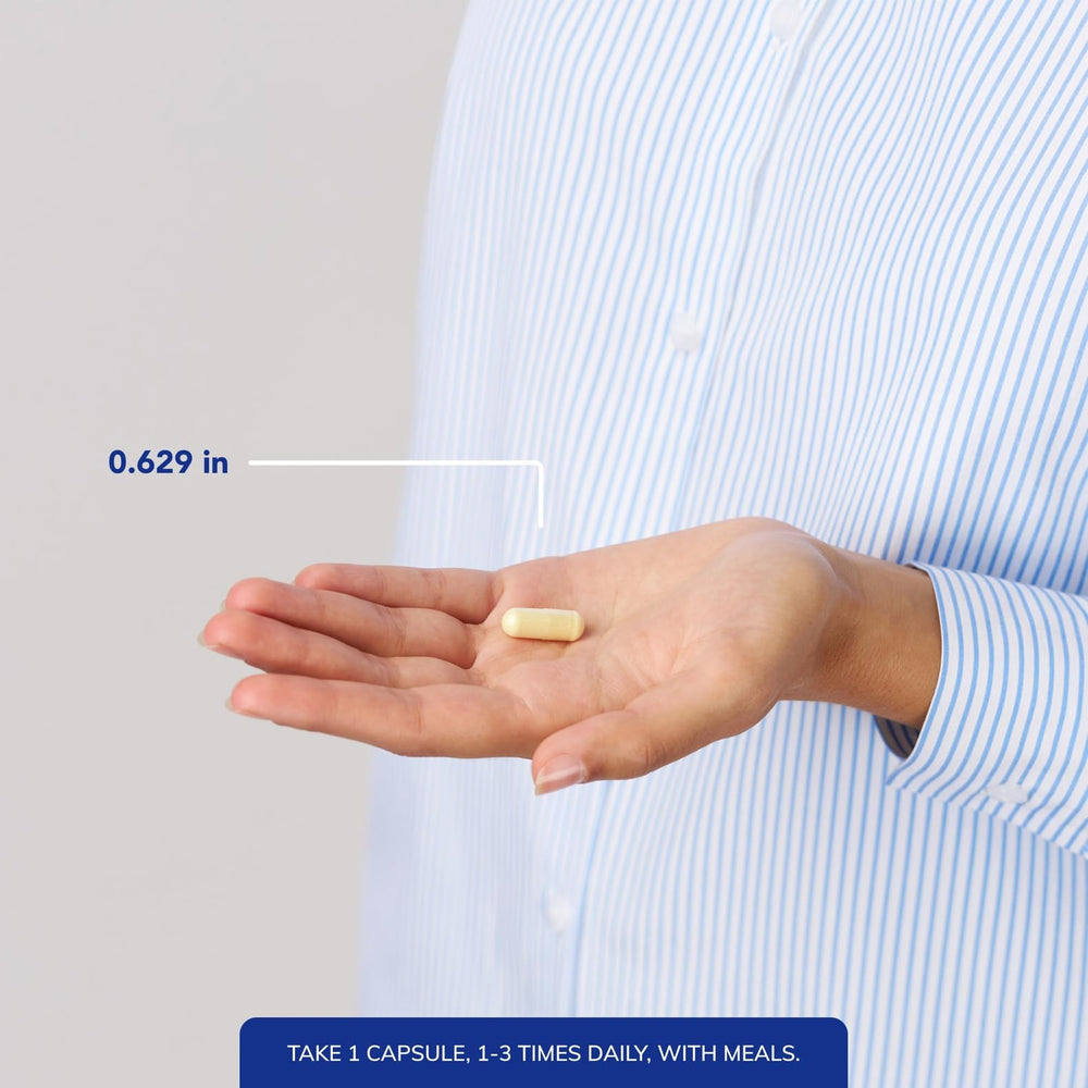 Pure Encapsulations label image shows vegan, non-GMO seal and vitamins.