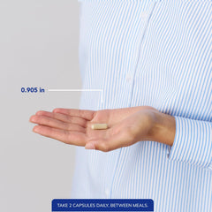 Pure Encapsulations Brain Reset tablet in hand illustrating accessible cognitive support.