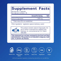 Calcium-D-Glucarate capsules by Pure Encapsulations for cellular health.