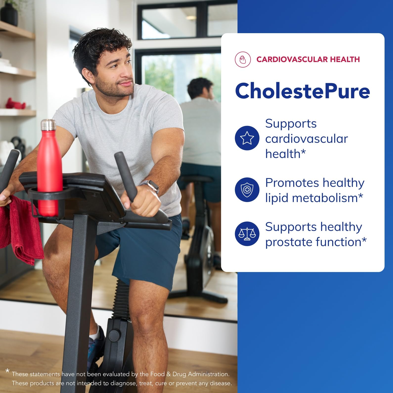 CholestePure capsules prepared for daily use with meals.