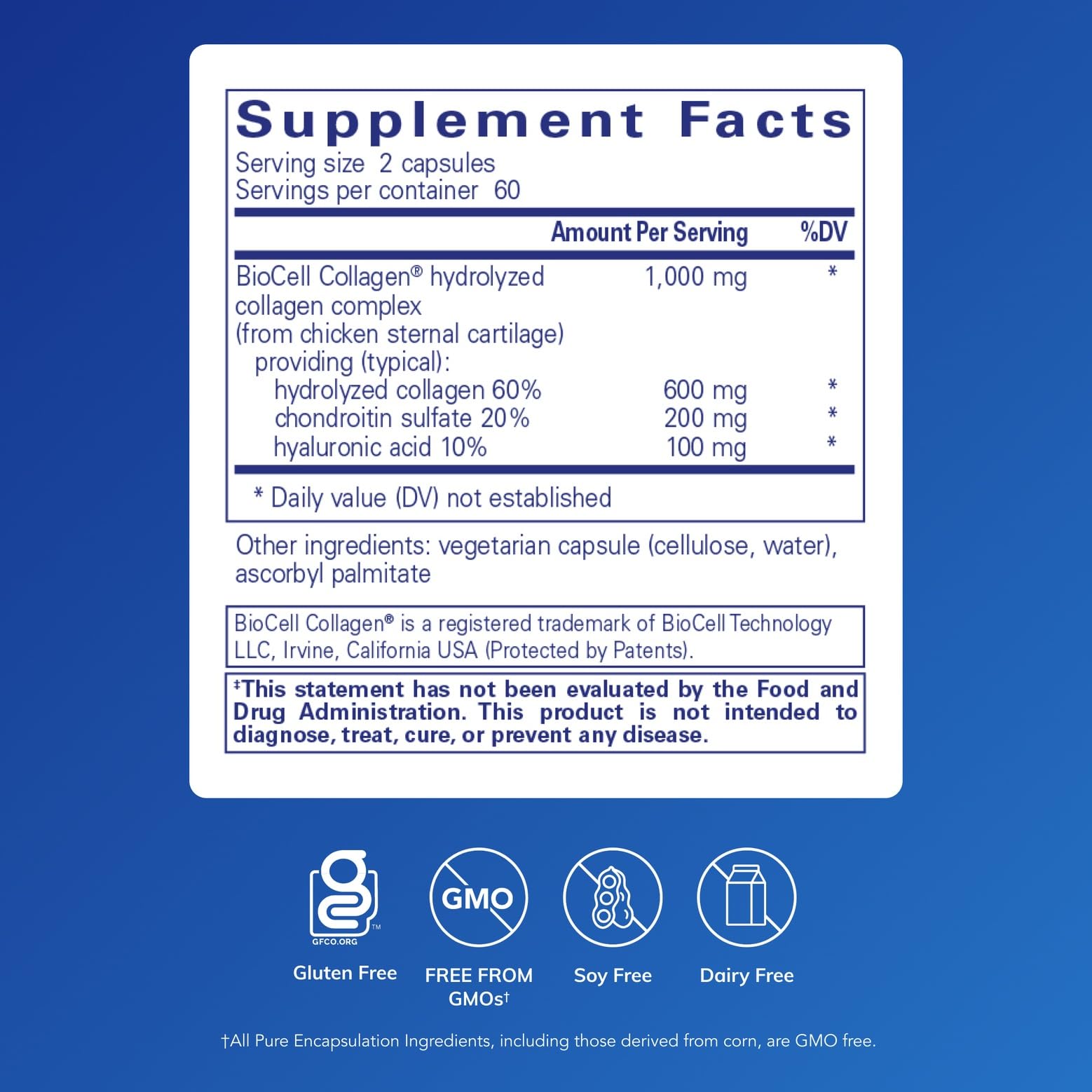 Close-up of Collagen JS capsules for easy daily use and potency