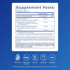 Cortisol Calm capsules ready for daily use in mornings and evenings