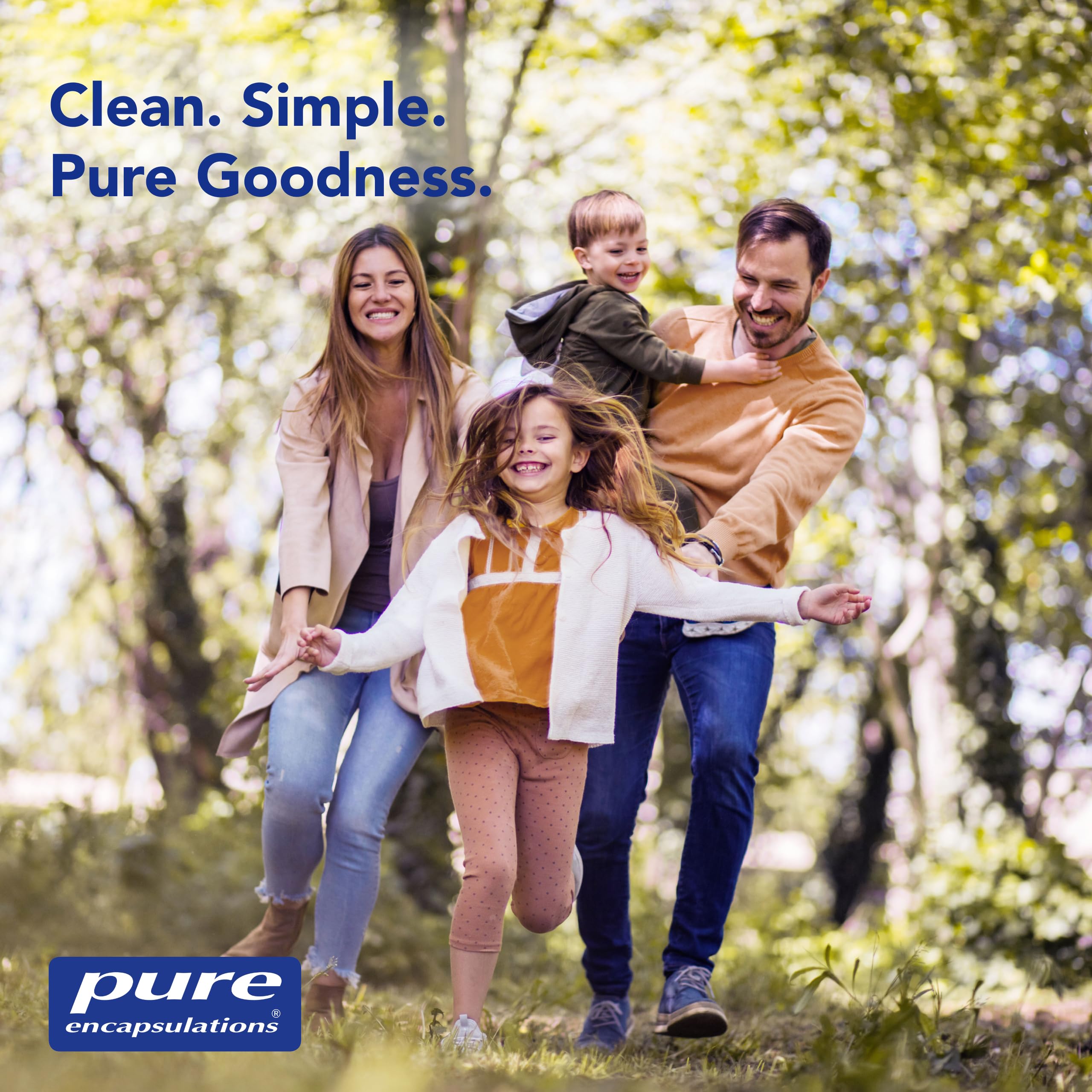 Pure Encapsulations EPA/DHA Essentials bottle with glass of water suggests consistent brain and heart support.