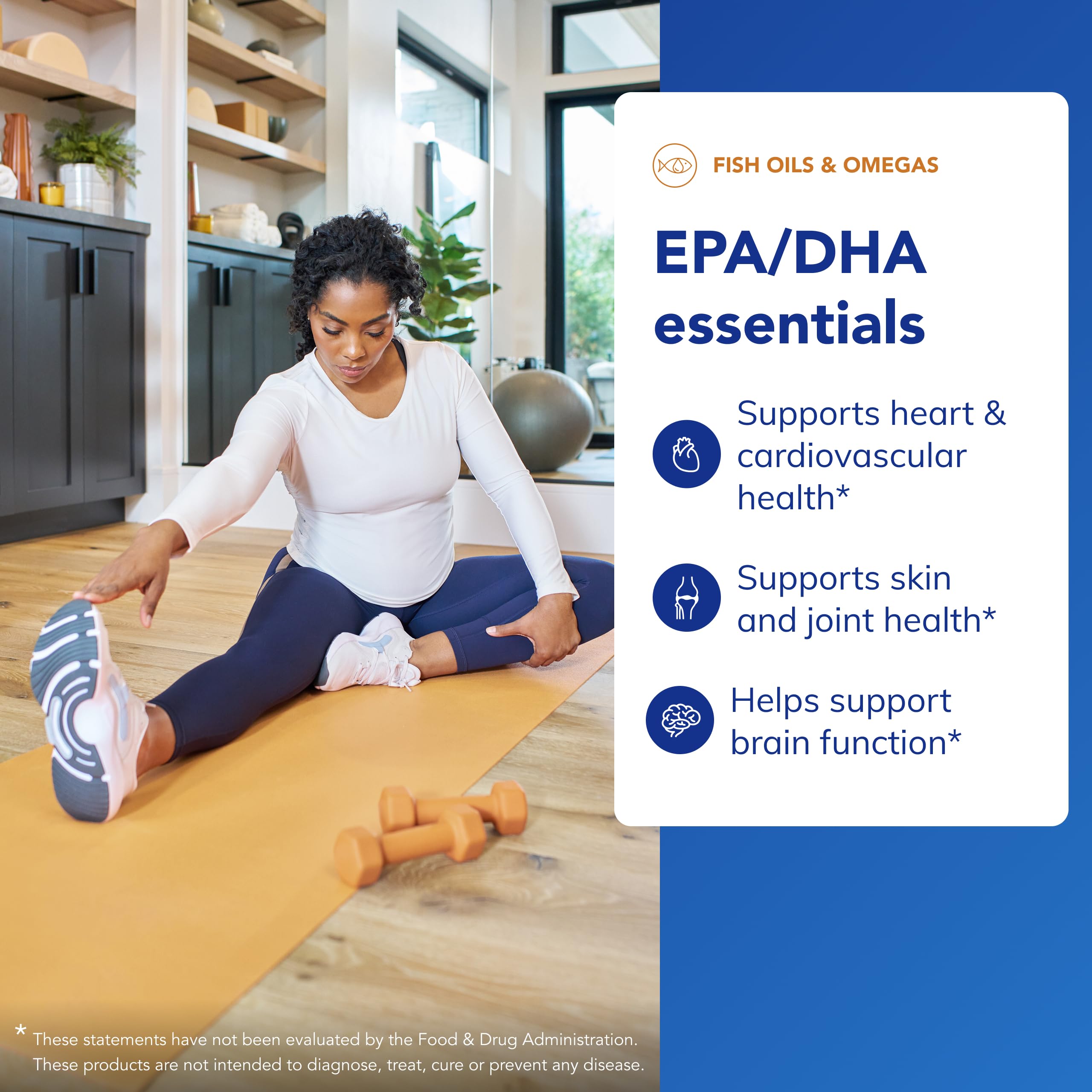 Pure Encapsulations EPA/DHA Essentials softgels offer easy daily intake.