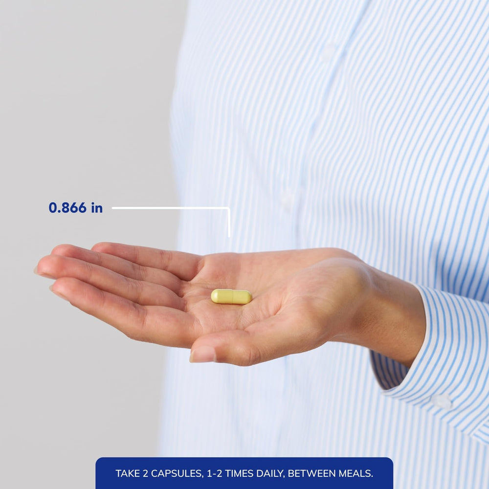 Pure Encapsulations gluten-free non-GMO badge communicates purity.