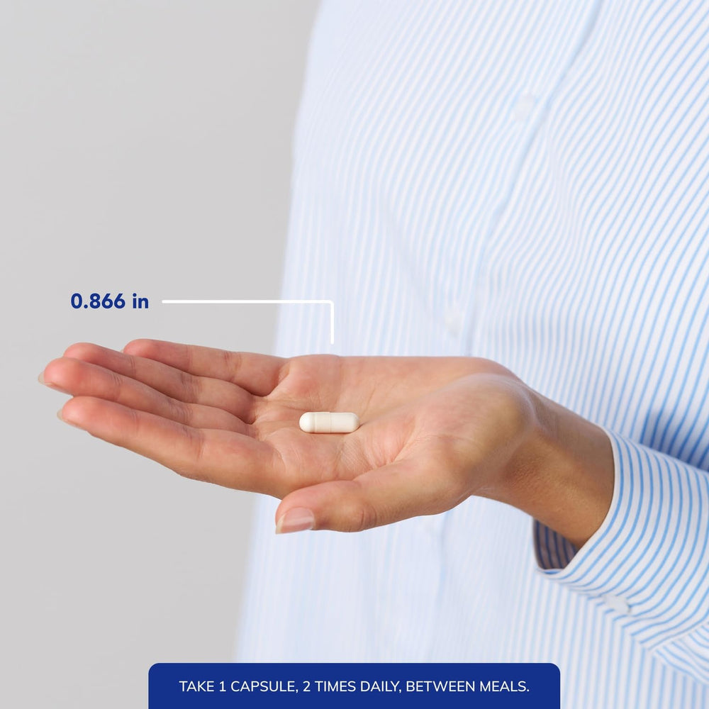 Pure Encapsulations L-Lysine bottle front shows 270-capsule count for long-term use.