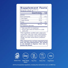 Pure Encapsulations Magnesium Glycinate Liquid being poured for easy daily use.