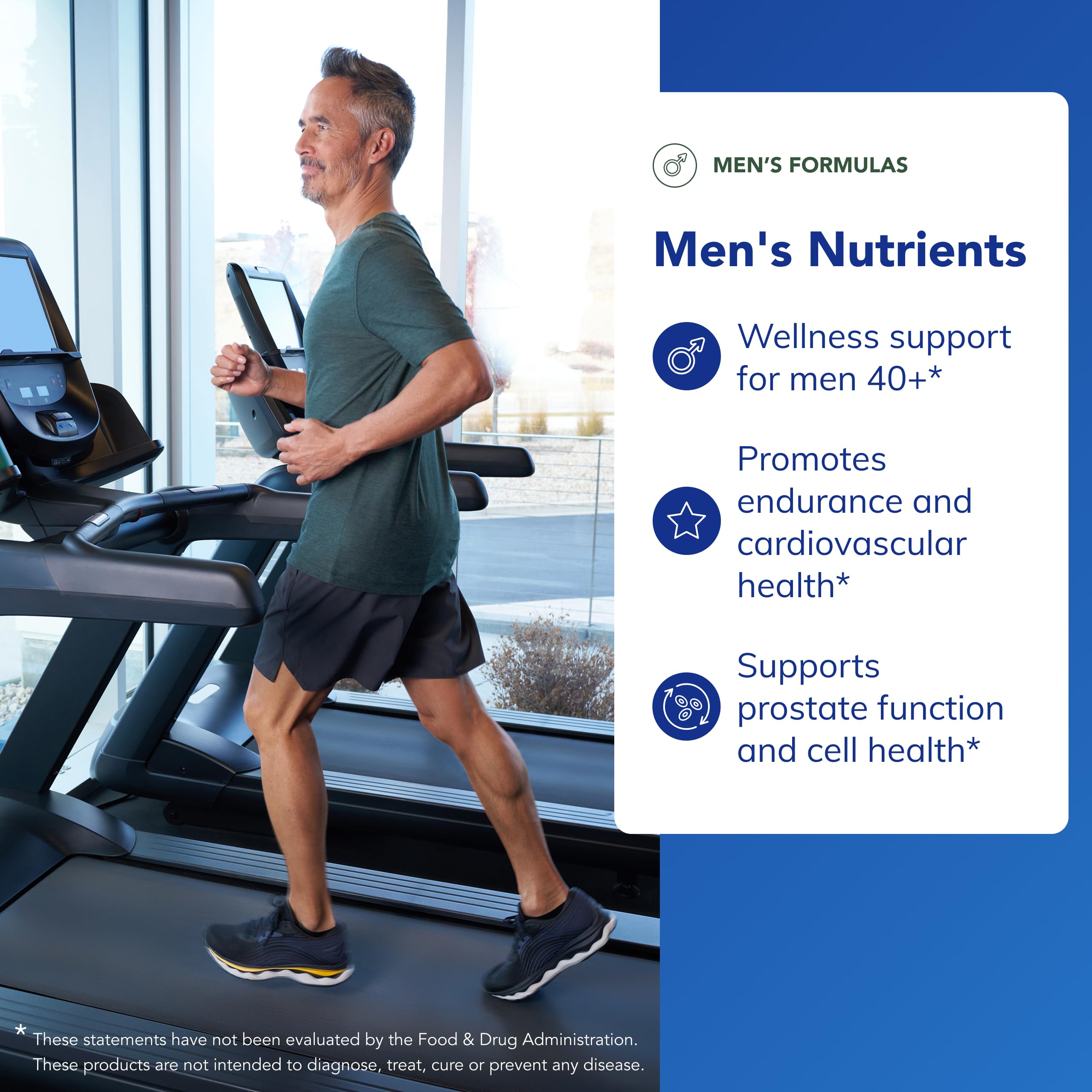 Pure Encapsulations Men's Nutrients label details ingredients formulated for men over forty