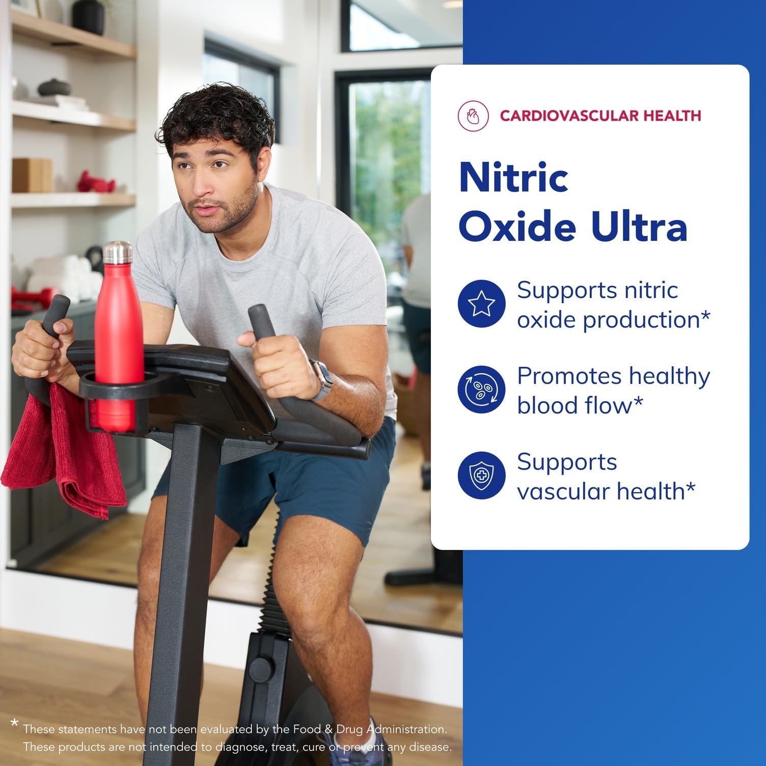 Nitric Oxide Ultra label design emphasizes allergen-free formula
