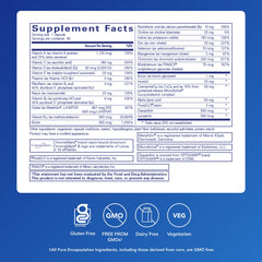 Pure Encapsulations O.N.E. capsules in hand showing convenient daily nutrition.