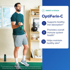 OptiFerin-C vitamin C enrichment hints at improved iron absorption potential.