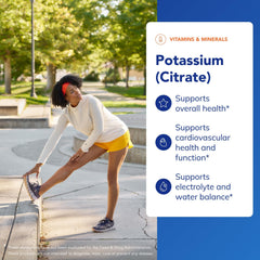 Pure Encapsulations Potassium-Citrate label detail highlighting clean allergen-free formula
