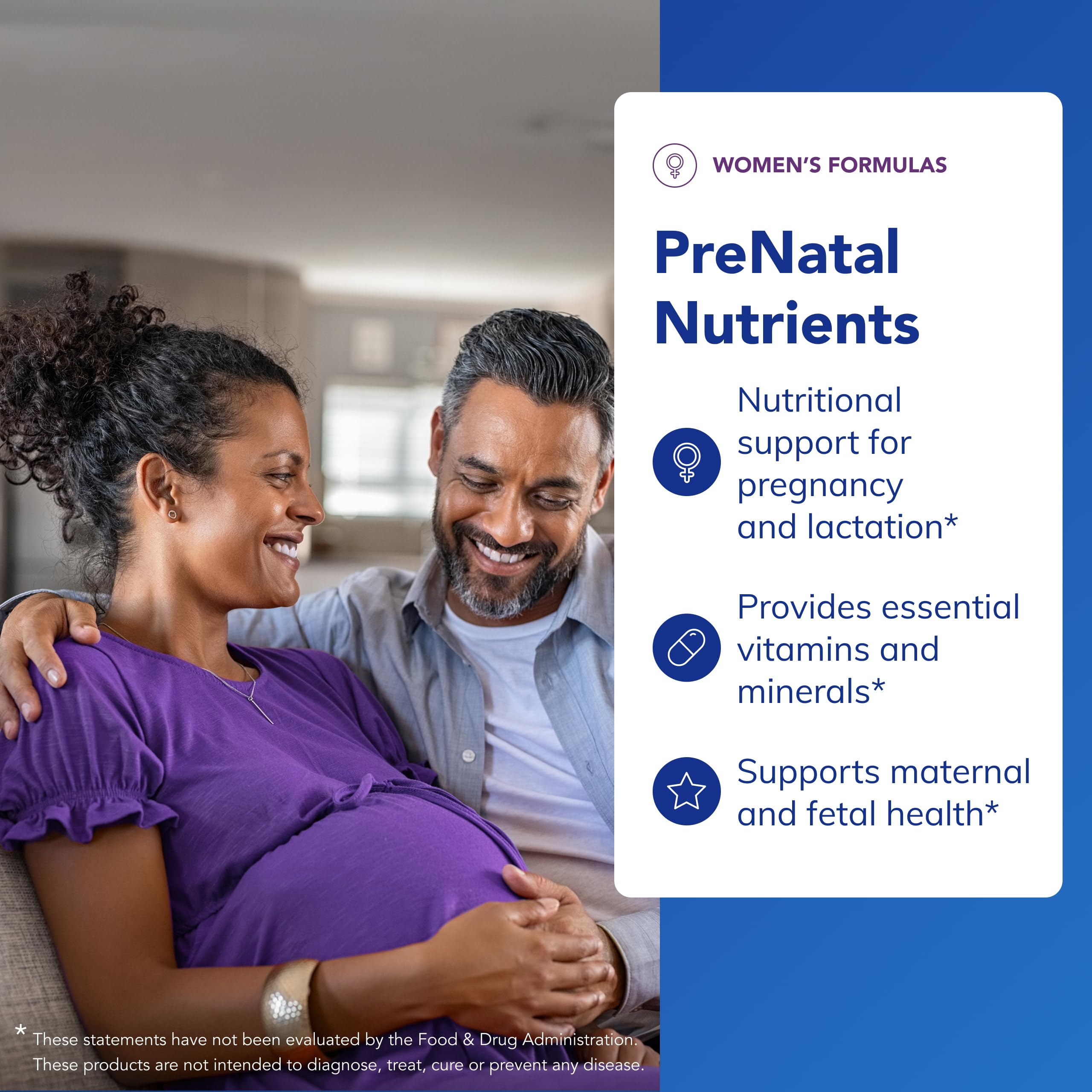 Nutrition label shows Metafolin L-5-MTHF and iodine for pregnancy