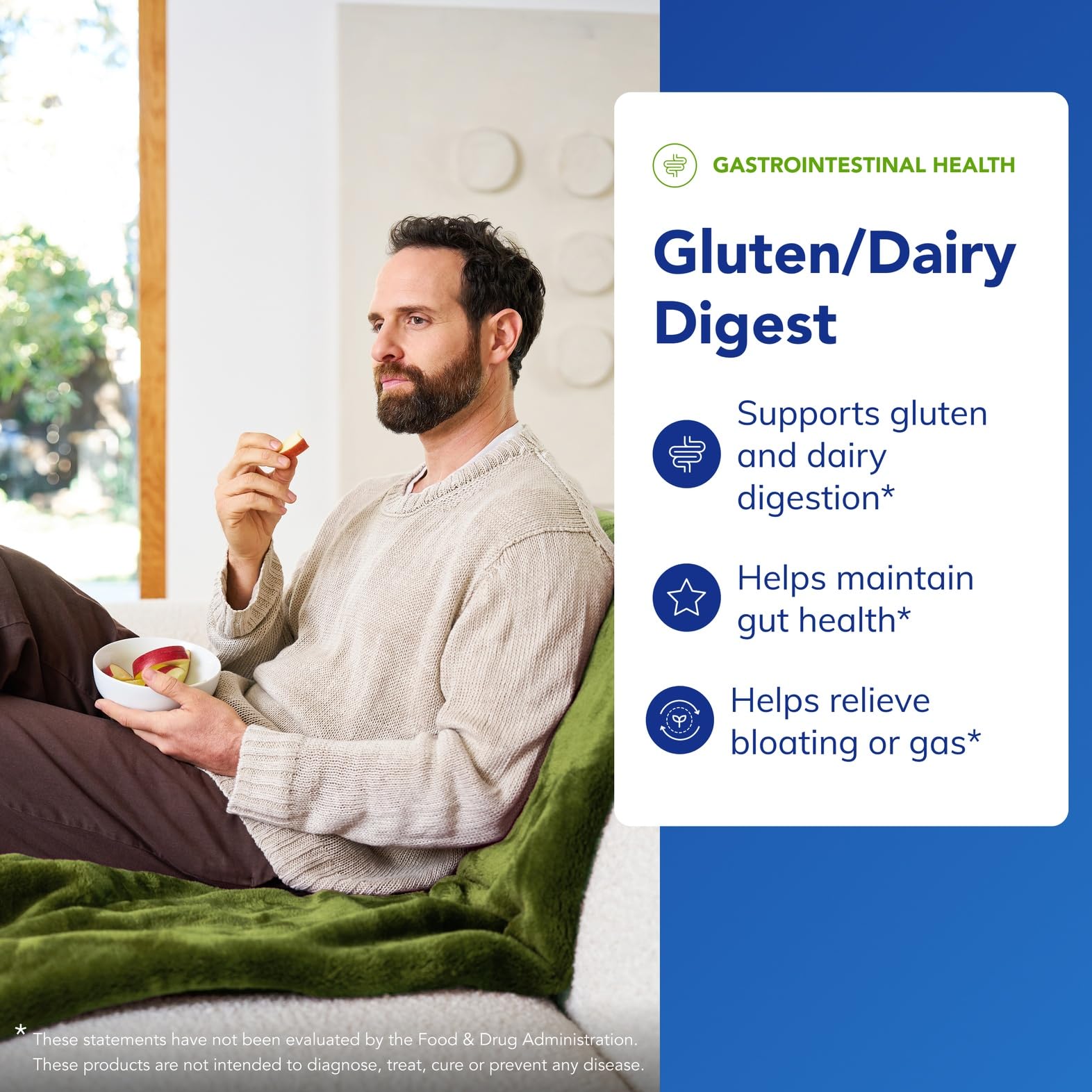Pure Encapsulations Gluten/Dairy Digest label highlights Tolerase G