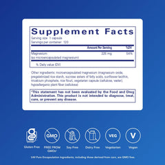 UltraMag capsules close-up showing smooth texture for absorption.