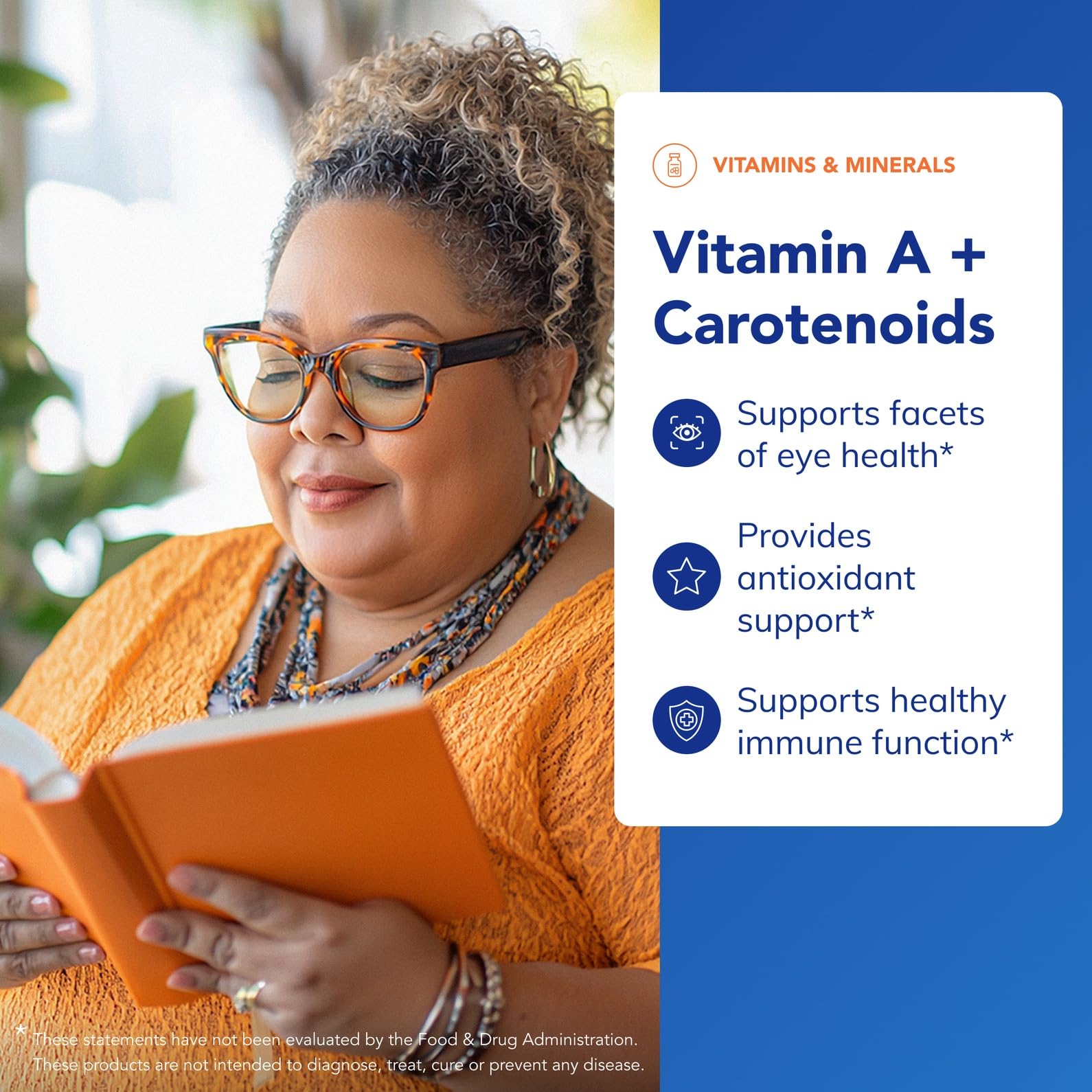 Pure Encapsulations Vitamin A + Carotenoids label and packaging reflecting purity