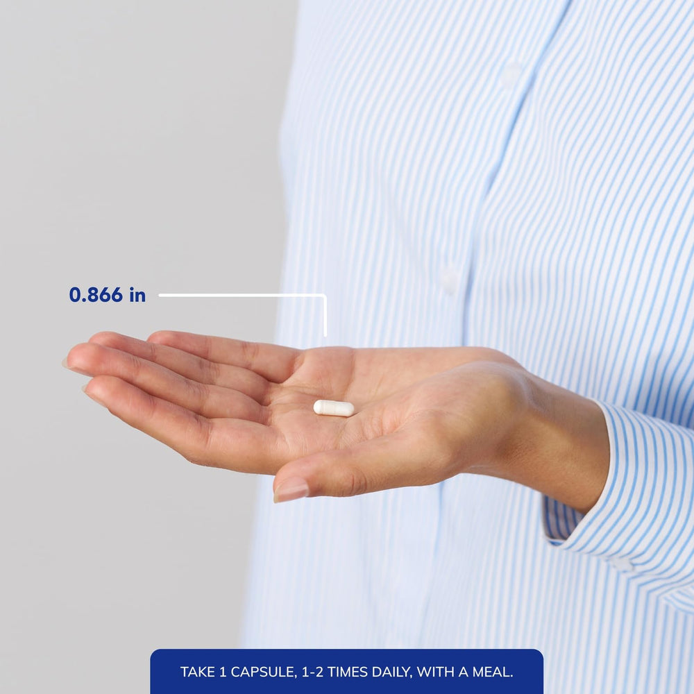 Pure Encapsulations Zinc 15 mg capsules in hand, easy daily immune support.
