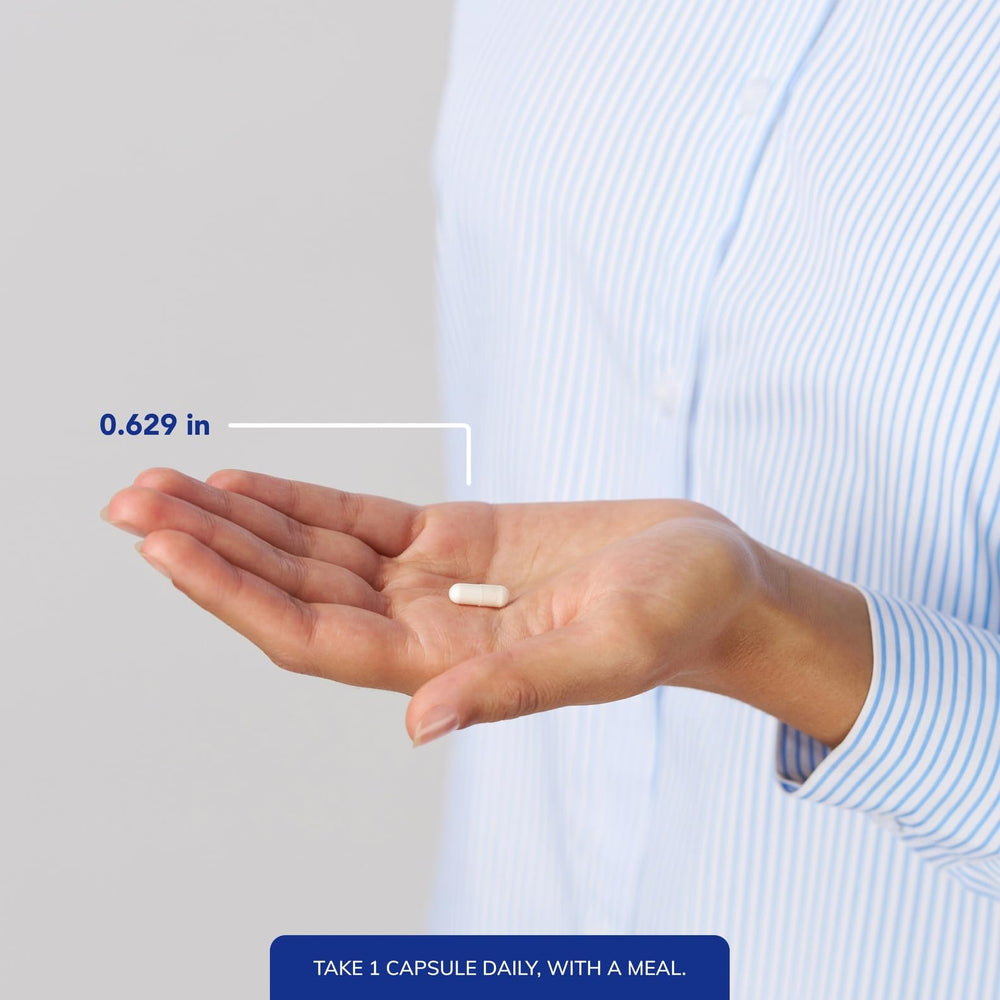 Pure Encapsulations Zinc 30 mg capsules poured into hand for convenience