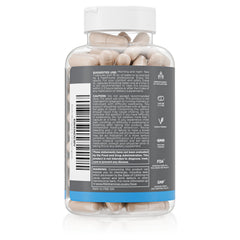 Pure for Men Stay Ready Fiber capsules close-up highlighting vegan digestive support