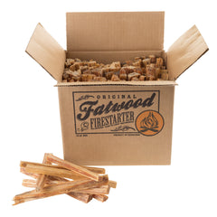 Pure Garden Fatwood firestarter sticks 10lb box ready for quick fires