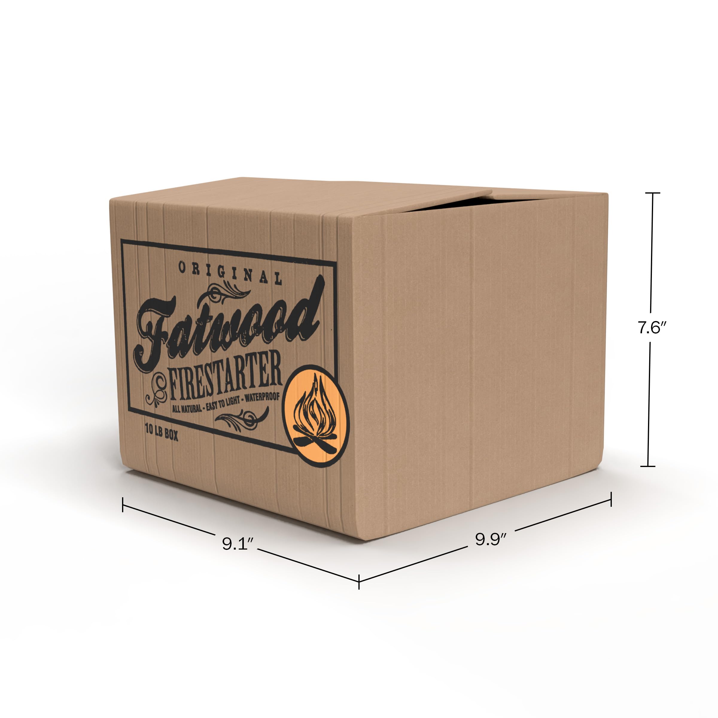 Pure Garden Fatwood sticks offer long shelf life for future fires