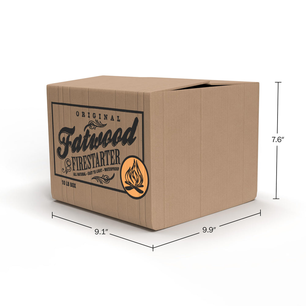 Pure Garden Fatwood sticks offer long shelf life for future fires