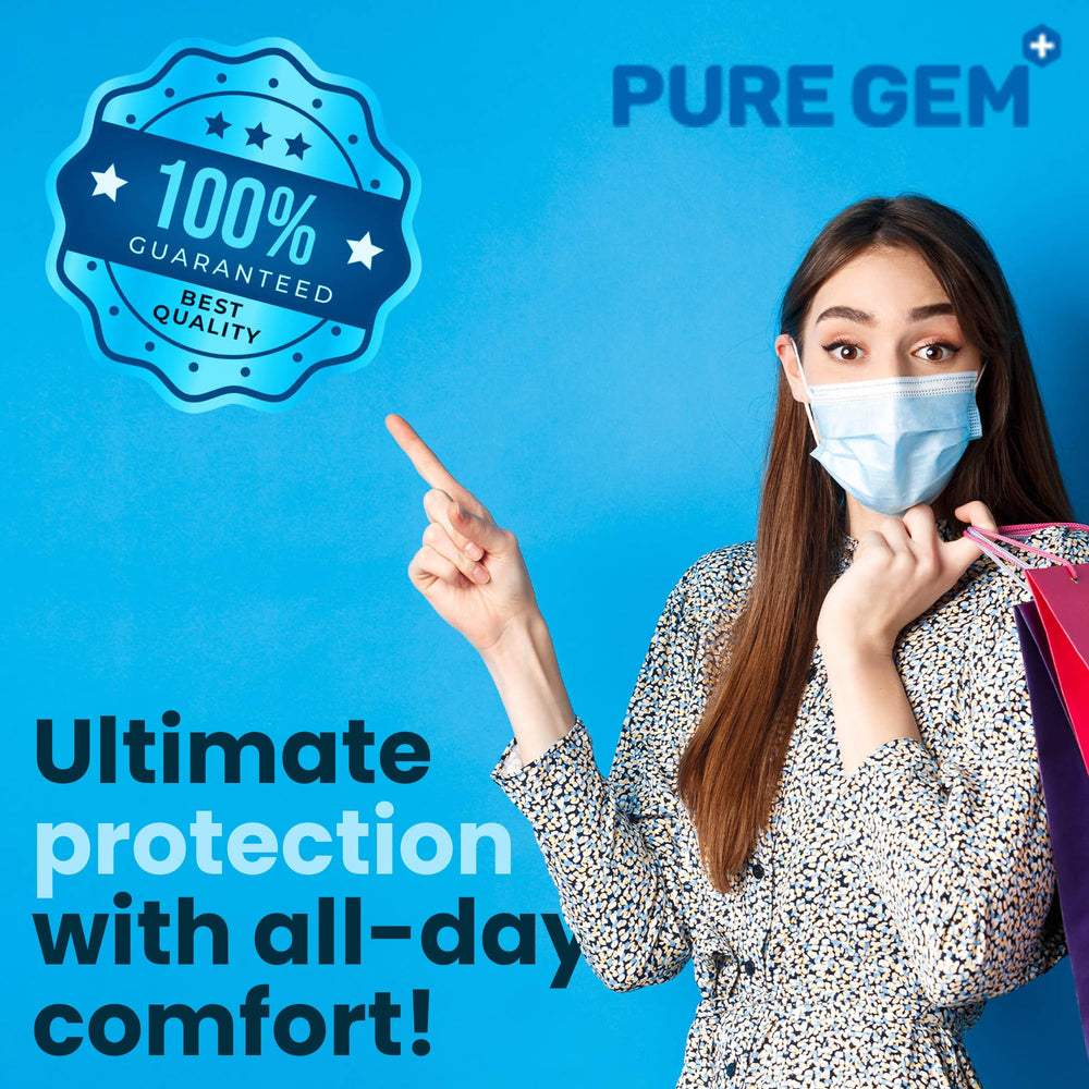 Pure Gem masks are ideal for home, office, and outdoor activities.