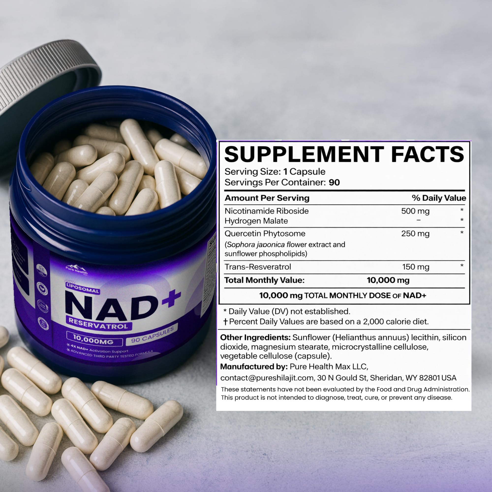 Lifestyle shot hints active adults seeking sustained energy.