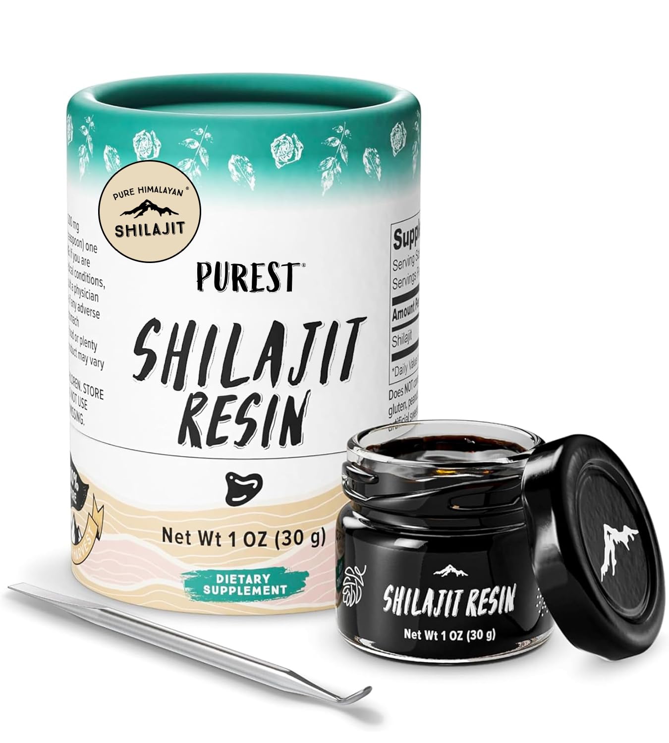Pure Himalayan Shilajit resin jar showcasing premium packaging for daily energy support