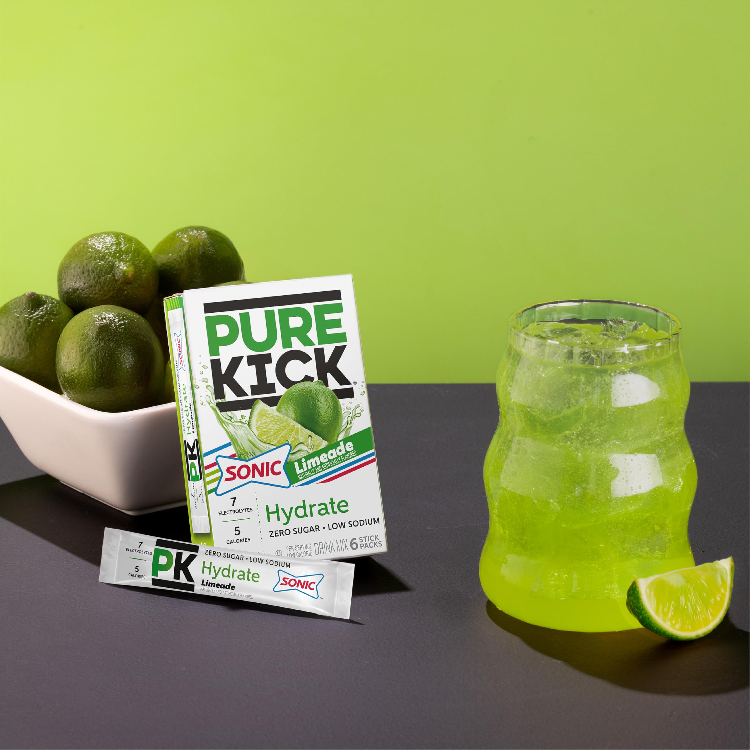 Active user enjoys Pure Kick during workout with hydration and focus