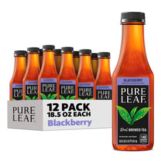 Pure Leaf Blackberry bottle with real brewed tea for refreshing moments.