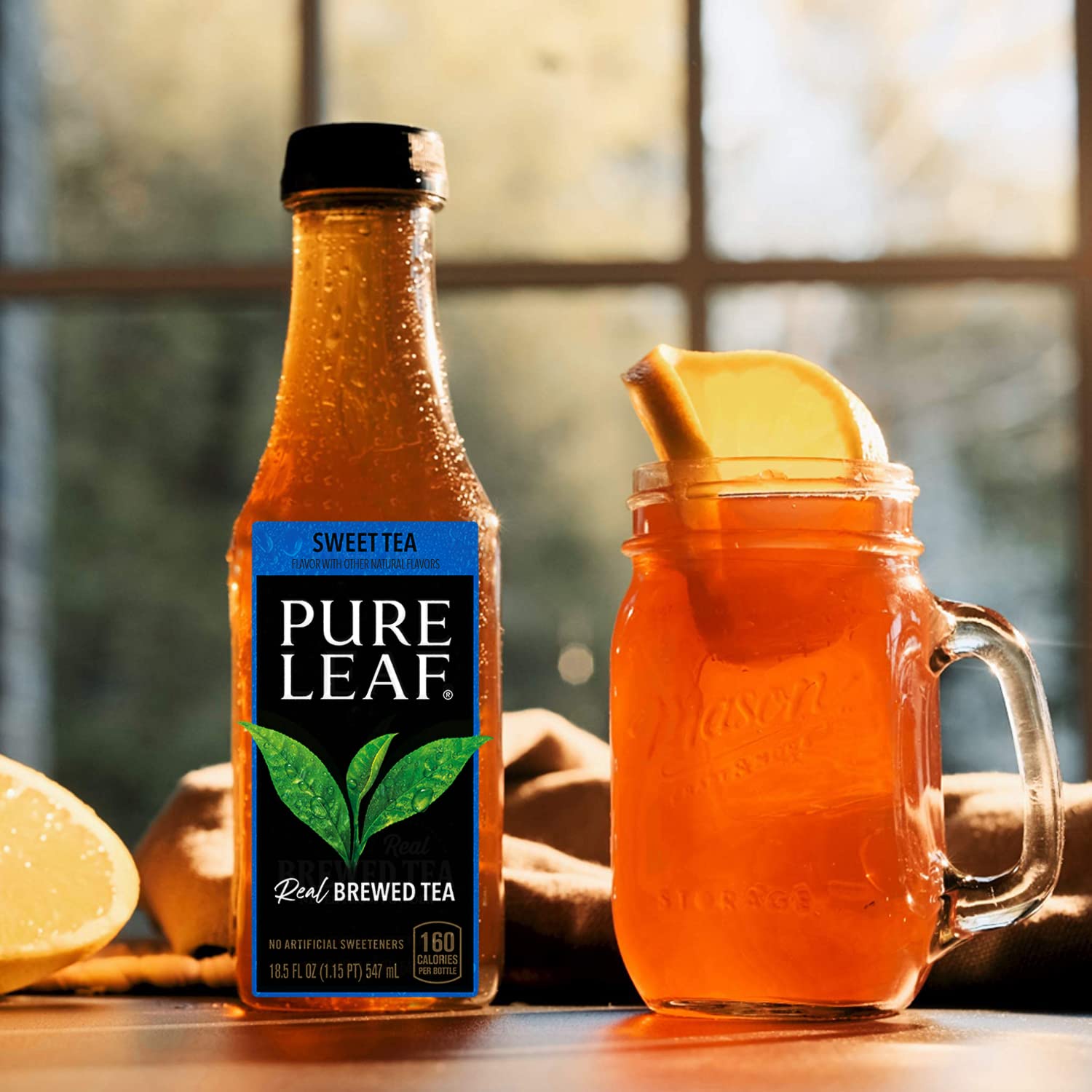 Pure Leaf 12-pack bottles ideal for sharing at gatherings.