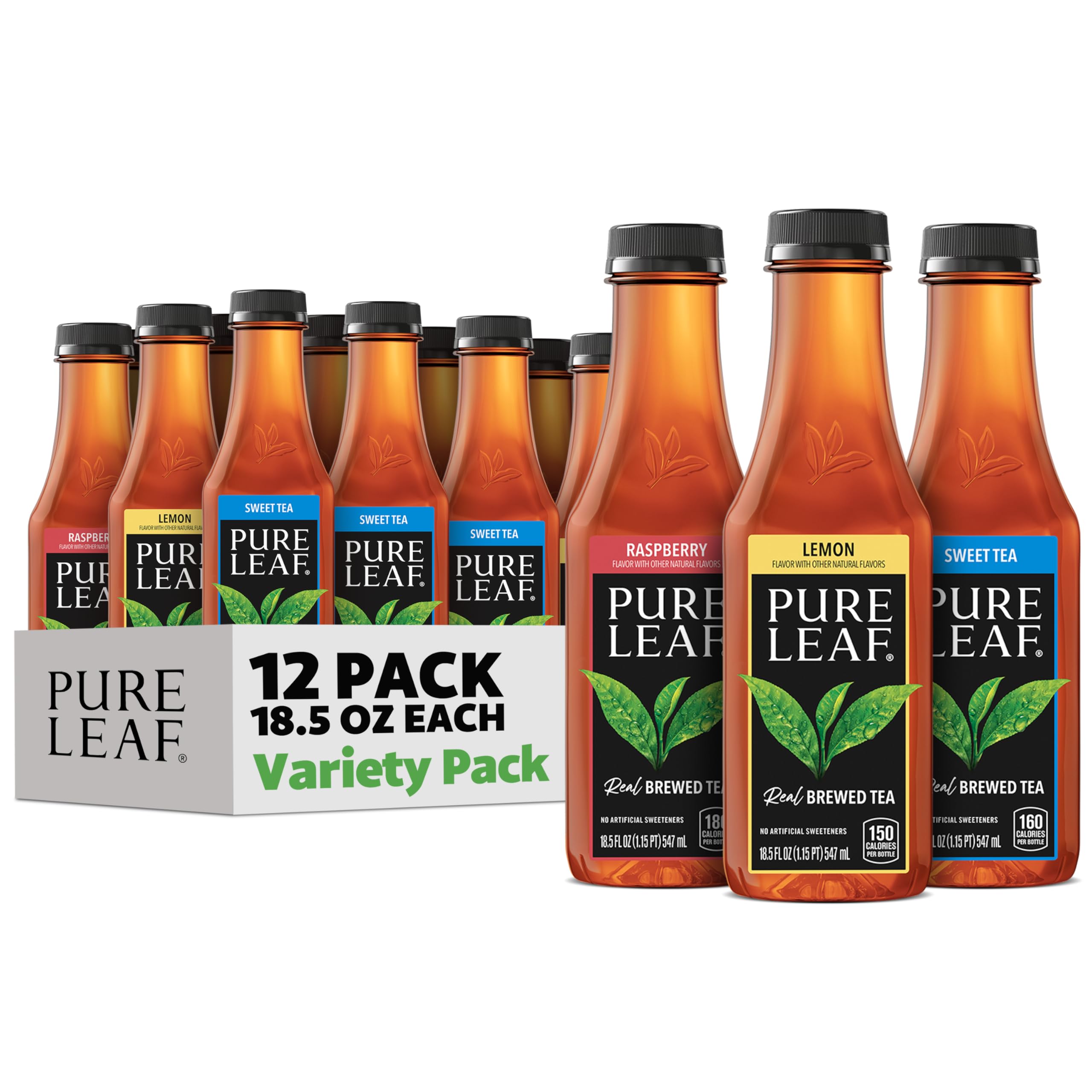Pure Leaf Sweet Tea bottle with real leaf-brewed flavor for a refreshing sip