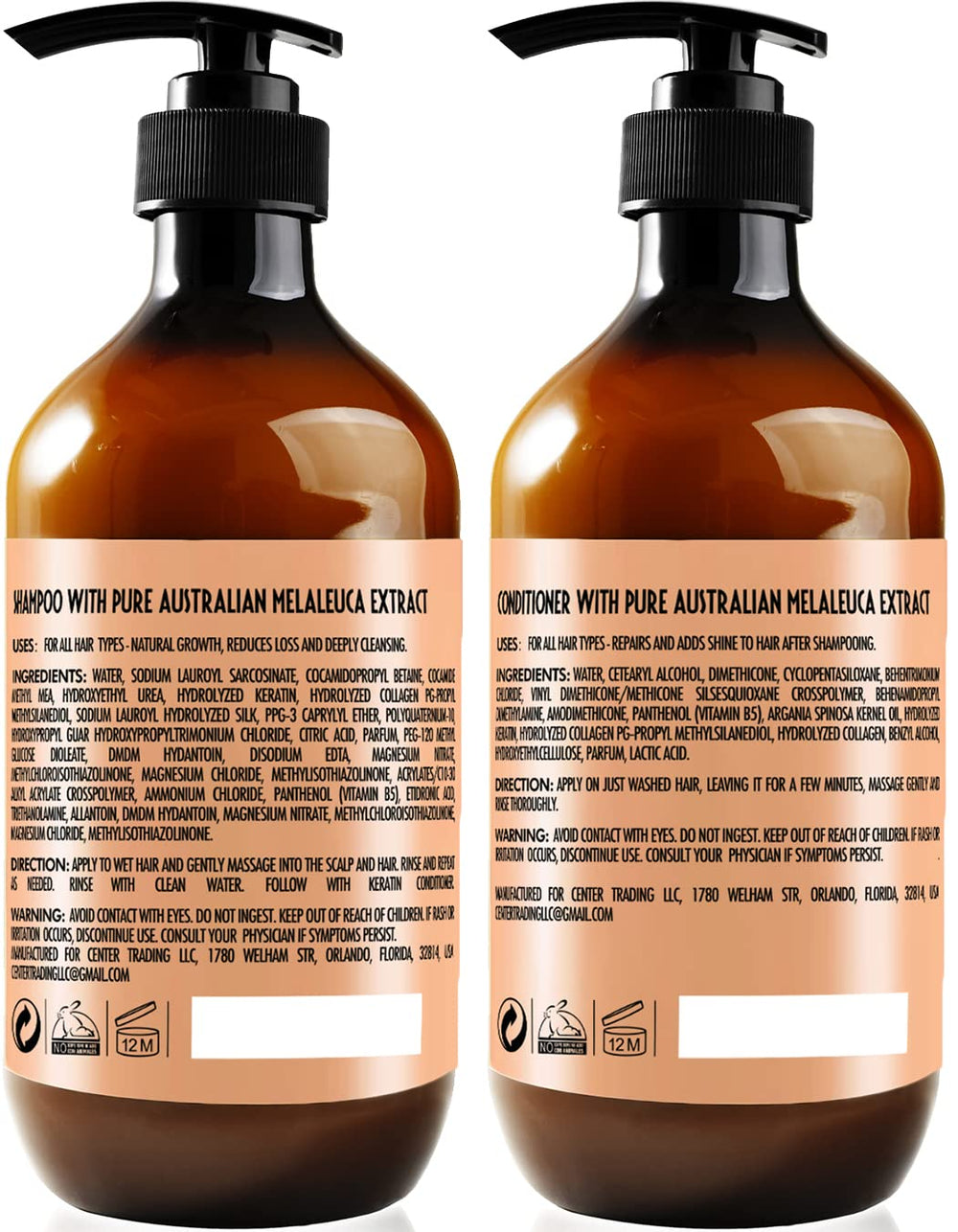 Pure Nature Lux Spa color-treated hair care illustration.