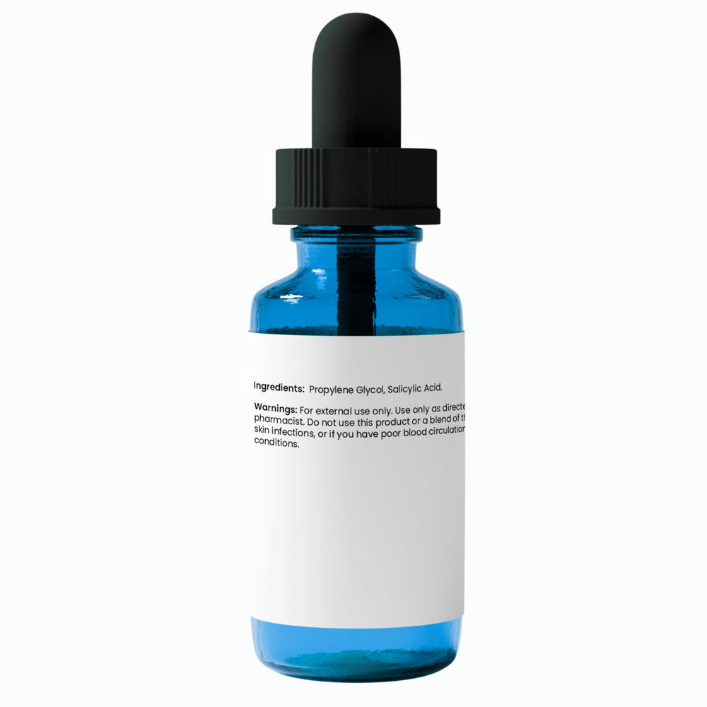 Pure Original Ingredients dropper jar packaging highlighting convenient at-home use.