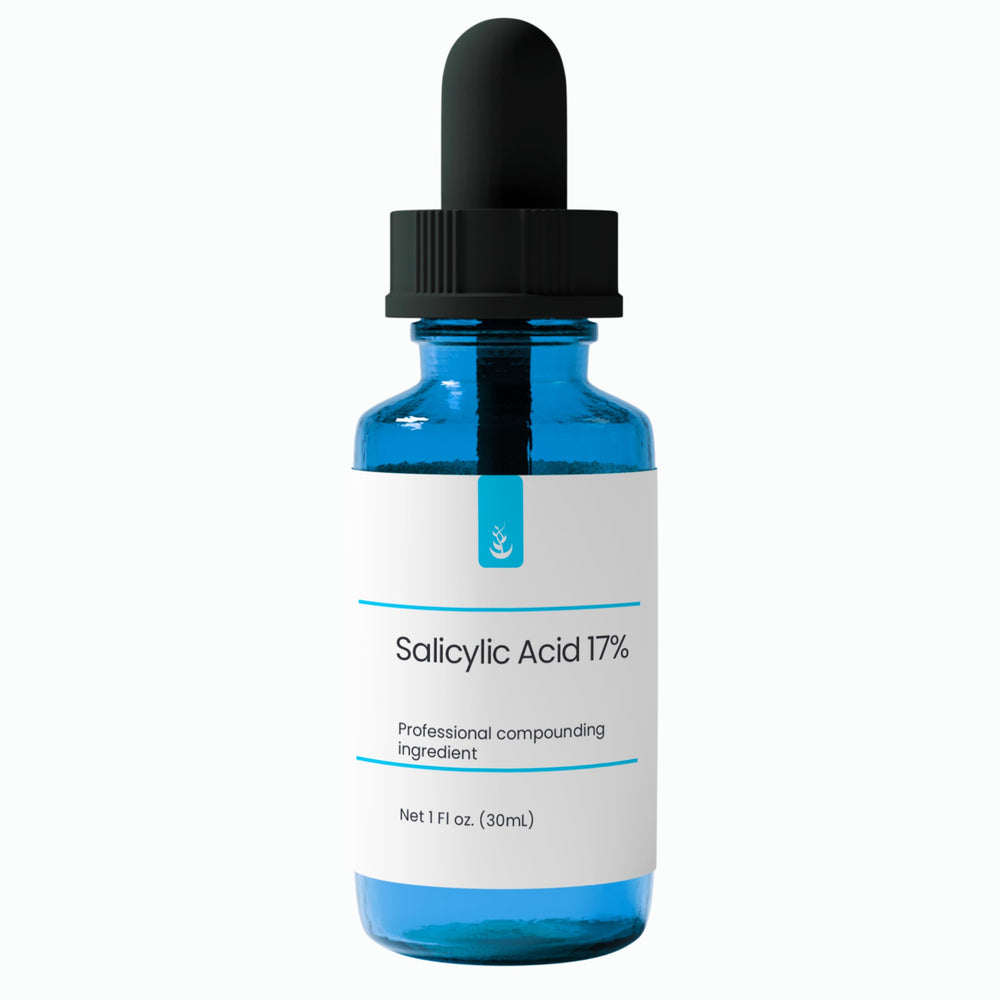 Pure Original Ingredients salicylic acid 17% bottle with dropper for precise spot treatment.