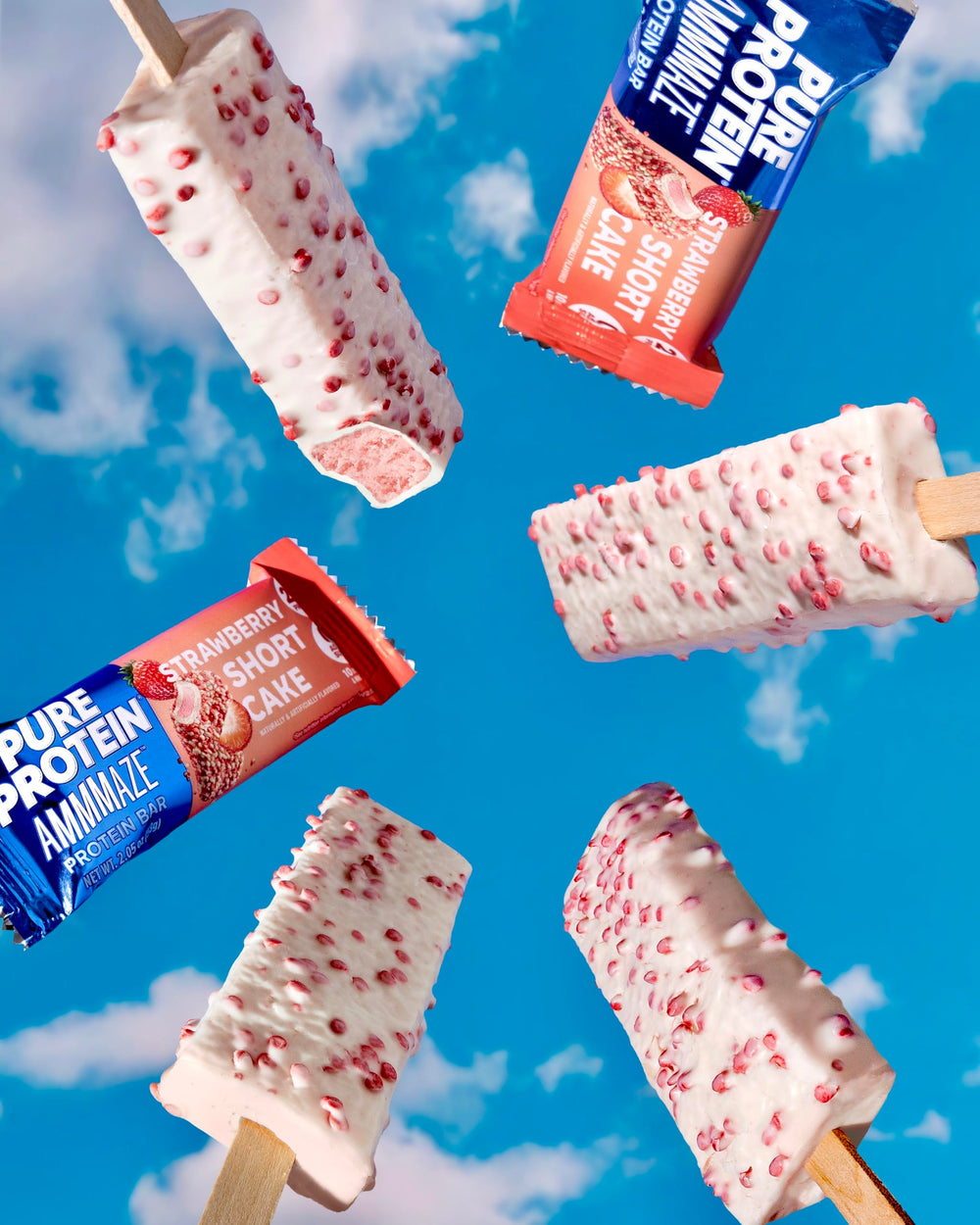 Pure Protein AMMMAZE zero-added-sugar bar supports mindful snacking with fiber balance.