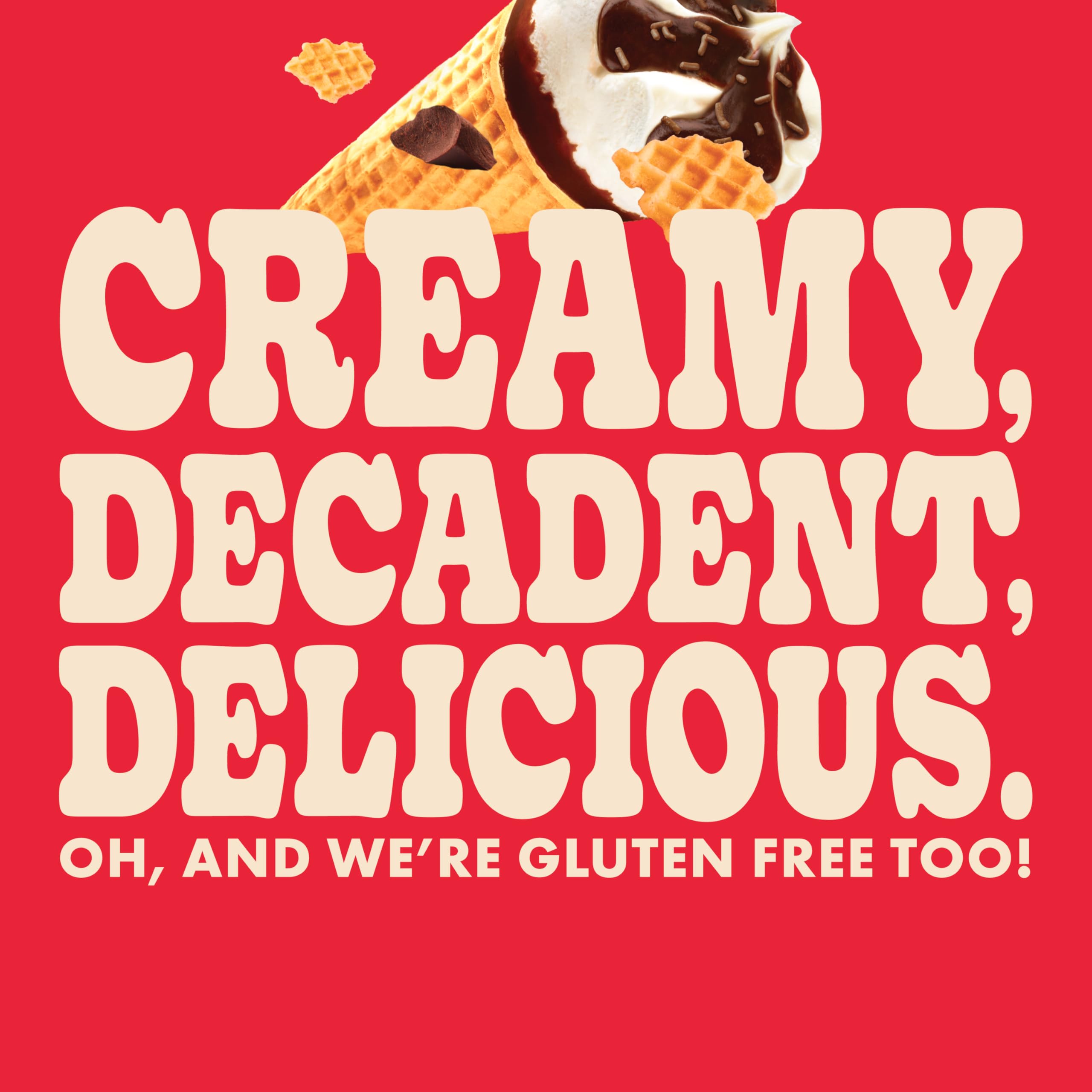 Pure Protein Sundae Cone nutrition panel image emphasizing 19 g protein and 190 calories